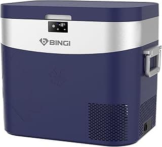 BINGI Kompressor Kühlbox 22L Mini Tragbarer Elektrischer Kühlschrank 12/24V DC Elektrischer Gefrierschrank Tragbarer Gefrierschrank für Auto LKW Picknick Camping und Heimgebrauch - Günstig online kaufen