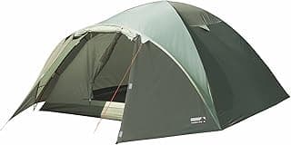 High Peak Kuppelzelt Nevada 3, Campingzelt mit Vorbau, Iglu-Zelt für 3 Personen, doppelwandig, wasserdicht, Ventilationssystem, Wetterschutz-Eingang, Moskitoschutz - Produktbild