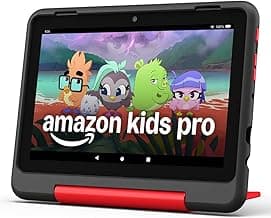 Amazon Fire HD 8 Kids Pro-Tablet (Neueste Generation), für Kinder von 6-12 J. | 3 GB RAM, 8-Zoll-HD-Bildschirm, werbefreie Inhalte, Kindersicherung, 13 Std. Akkulaufzeit, 32 GB, Marvel Avengers (2024) - Top Deal