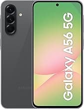 Samsung Galaxy A56 5G AI Smartphone ohne Vertrag, Simlockfreies AI Handy mit Android, 8 GB RAM, 128 GB Speicher, 50-MP-Kamera, Awesome Graphite, 2,5 Jahre Herstellergarantie [Exklusiv auf Amazon] - Super Angebot