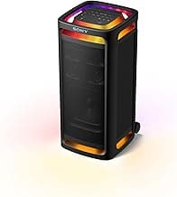Sony ULT Tower 9 AC - Ultimativer Bluetooth-Party-Lautsprecher, netzbetrieben, 2 ULT Power Sound Modi, X-Balanced Speaker, 360° Beleuchtung & Sound, Karaoke-Eingänge - Schwarz - Günstig online kaufen