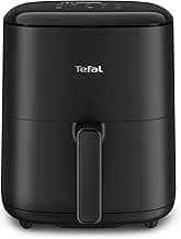 Tefal Easy Fry Max Heißluftfritteuse – 5-L-Airfryer, kompakt, für knusprige Pommes & saftiges Fleisch, mit wenig Öl, antihaftbeschichtet, spülmaschinenfester Korb, energiesparend, schwarz, EY2458 - Jetzt günstig kaufen