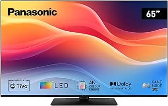 Panasonic TB-65W61AEZ, W61 Serie, 65 Zoll, 4K Ultra HD LED Smart TV, 2025, TiVo, Dolby Vision & Atmos, Game Mode Plus, Alexa & Google Sprachsteuerung, Schwarz - Günstig online kaufen