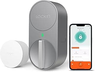 Lockin Smartes Türschloss G30, WLAN & App-Steuerung, Auto-Lock, Alexa- & Google-kompatibel, keyless Entry elektronisches türschloss, Grau - Günstig online kaufen