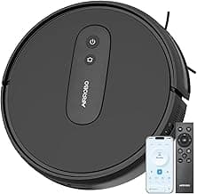 AIRROBO Saugroboter, Staubsauger Roboter mit 2800 Pa Saugkraft, Roboterstaubsauger mit Ladestation, P25 Saugroboter ohne Wischfunktion für Teppich Tierhaare Hartböden, APP Steuerung, 120 Min Laufzeit - Günstig online kaufen