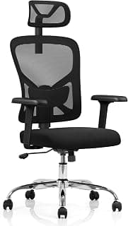 YW-1A Chefsessel Ergonomisch - Bürostuhl Netz für Homeoffice | Premium Schreibtischstuhl Ergonomisch und Chefsessel. Ein buro stuhl bequem als idealer Office Chair Ergonomic. - Super Angebot