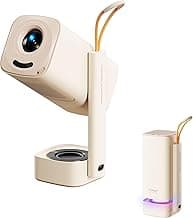 Mini Beamer【Dolby Audio & Turbo Sonic Bass】Yaber T1 Pro Smart Beamer Full HD 1080P mit HDR 10, WIFI6 und Bluetooth 5.4, Unterstützt 180° Drehung, Autofokus & Keystone, Tragbarer Projektor für Heimkino - Günstig online kaufen