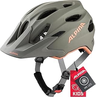 ALPINA CARAPAX JR. FLASH - Beleuchteter, Leichter und Sicherer LED Fahrradhelm Mit Fliegennetz Für Kinder - Details ansehen