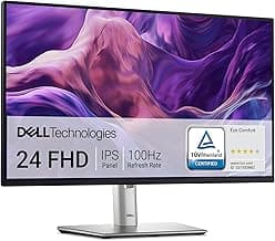 Dell P2425H 24 Zoll Full HD (1920x1080) Monitor, 100Hz, IPS, 5ms, 99% sRGB, USB-C, DisplayPort, HDMI, VGA, 4X USB, 3 Jahre Garantie, Schwarz - Amazon Angebot