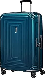 Samsonite Neopulse - Spinner L, Koffer, 75 cm, 94 L, Blau (Metallic Blue) - Top Deal