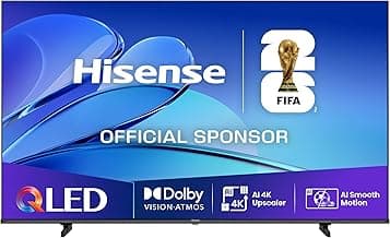 Hisense 75E7Q Fehrnseher, 75 Zoll, 4K UHD QLED, Smart TV, Game Mode Plus, Filmaker Mode, Dolby Vision Atmos, HDR10, HLG, HDR Immersive, AI 4K Upscaler, Dolby MS12, DTS X, Sprachsteuerung [2025] - Günstig online kaufen