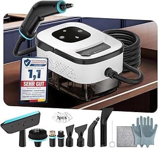 14-IN-1 Dampfreiniger Handgerät【99,99% Keimreduktion-Führende Deutsche SPJ Technik】【12-Sekunden Turbo-Dampf-Intelligent Turbo Steam System】Dampfreiniger für Alles,Steam Cleaner für Boden, Küche etc2 - Details ansehen