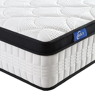 Matratze 180x200 cm Höhe 24cm, H3 H4 Mittelfest Orthopädische 7-Zonen Federkernmatratze 180x200 mit Komfortschaum Öko-Tex Zertifiziert, 480 Taschenfedern pro 2 m² - Produktbild