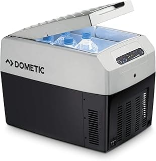 DOMETIC Tropicool TCX 14 - tragbare elektrische Kühlbox für 12/24 und 230 V Anschluss, 14 Liter, für Auto, LKW, Boot, Reisemobil und Steckdose, Grau - Amazon Angebot