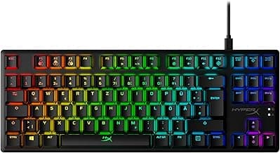 HyperX , USB-A, Alloy Origins Core – RGB Mechanische Gaming Tastatur, Tenkeyless, HyperX Red switches (DE layout) - Amazon Angebot