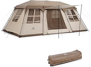 Naturehike Village 6.0㎡/13.0㎡/17.0㎡ Familienzelt Zelt Hauszelt Camping Zelt Campingzelt für 4-6 Personen Großes Tunnelzelt mit 2000mm Wassersäule - Günstig online kaufen