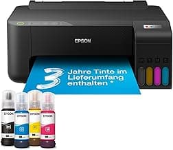 Epson EcoTank ET-1810 A4-Wi-Fi-Tintentankdrucker, mit einem im Lieferumfang enthaltenen Vorrat an Tinten von bis zu 3 Jahren - Produktbild