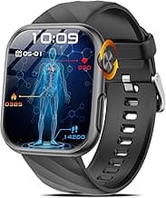 2026 Neue Smartwatch EKG+HRV/Harnsäure/BMI Herren Damen 1,97 AMOLED Gesundheitsuhr mit Telefonfunktion 24H Herzfrequenz SPO2 BΙυtｚυcker ΒΙutdruck Körpertemperatur Schlaf/Apnoe-Monitor Fitnessuhr - Jetzt günstig kaufen