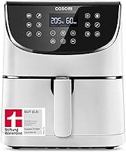 COSORI Heißluftfritteuse, Airfryer Testsieger 2024, 11-in-1 Air Fryer 5,5L, Heissluftfritteuse mit Shake-Reminder, 97,3 Prozent ölsparend, 67,5 Prozent energiesparend, spülmaschinenfest Körbe, Weiß - Günstig online kaufen