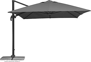 Schneider Sonnenschirm RHODOS GRANDE ca. 400 x 300 cm anthrazit, Anthracite - Details ansehen
