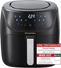 Russell Hobbs Heißluftfritteuse XXL 8L Rapid AirFryer [kompaktes Gehäuse,7 Kochfunktionen,10 Programme] SatisFry (spülmaschinenfest, max 220°C, Fritteuse ohne Öl, Grillen, Backen, Braten) 27170-56 - Günstig online kaufen