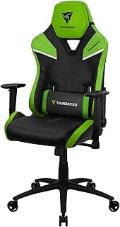 ThunderX3 TC5BG, Ergonomischer Gaming-Stuhl, Abnehmbare Kissen, Air Tech, Grün - Super Angebot