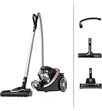 Rowenta Silence Force Cyclonic Effitech beutelloser Bodenstaubsauger, Home und Car, hohe Saugkraft, niedriger Energieverbrauch, HEPA-Filterung, XXL-Fassungsvermögen, Schwarz-Roségold, RO7954 - Top Deal
