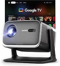Aurzen Boom Mini 4-in-1 Smart Beamer mit Google TV, 4K Unterstützt Heimkino & Outdoor Projektor, 20W DoIby Audio, 500 ANSI Projector, ToF Autofokus & Trapezkorrektur, WLAN/Bluetooth/Handy (Schwarz) - Günstig online kaufen