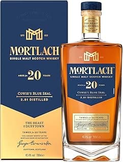 Mortlach 20 Jahre | Single Malt Scotch Whisky | Aromatischer | handgefertigt in der schottischen Speyside | 43,4% vol | 700ml Einzelflasche | - Günstig online kaufen