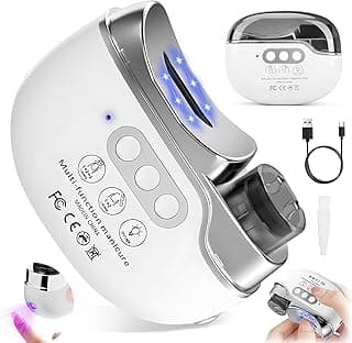 Elektrischer Nagelknipser, 3 in1 Automatischer Nagelschleifer mit Sichere Trimmen & Polierfunktion, Behälter & LED-Licht, Nagelfeile für Hände und Füße, Elektrische Nagelknipser für Baby - Top Deal