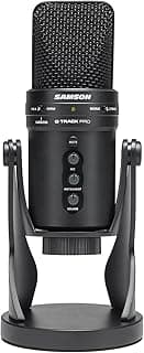 Samson G-Track Pro - Professional USB Microphone with Audio Interface - Black - Amazon Angebot