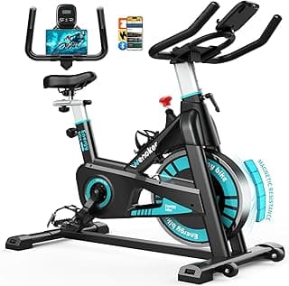 [2026 Aktualisierte] Wenoker Heimtrainer Fahrrad mit Magnetischem Widerstand, Indoor Spinning Bike mit App Hometrainer Fahrrad Kardio Training Fitnessbikes, Bis 160KG - Günstig online kaufen
