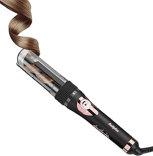 BaByliss Curl Secret Lite - Automatischer Lockenstab, einfaches und schnelles Haarstyling, 5 Heizstufen bis zu 210°C – Schwarz & Roségold, C1031E - Details ansehen