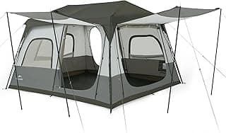 Naturehike Cape 8.3㎡ & 12.9㎡ Großes Zelt 6-8 Personen Camping Wasserdicht Zelt Familienzelt Tunnelzelt PU3000mm für Familienreisen, Camping, Autofahrten und andere Outdoor Aktivitäten - Super Angebot