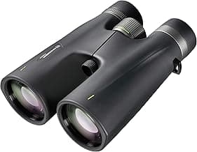 Bresser Primax 8x56 extrem Lichtstarkes und mehrschichtvergütetes Fernglas mit Tragetasche, Gurt und Stativanschlussgewinde 9676203 Schwarz - Stark reduziert