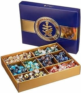 Lindt Schokolade LINDOR und ROULETTE Mischung | 1473 g | Kugeln mit zartschmelzender Füllung sowie köstliche | 8 Sorten | Pralinengeschenk | Schokoladengeschenk | Großpackung - Details ansehen