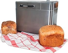 UNOLD Brotbackautomat BackProfi 68476 – Brotbackmaschine mit Nussspender, 18 Programme, Touchscreen, Timer bis 15 h, Warmhaltefunktion, bis 1000 g Brot - Details ansehen