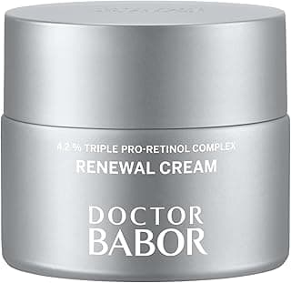 DOCTOR BABOR Renewal Cream | Regenerierende Anti-Aging und Anti-Pigmentflecken Gesichtscreme mit Pro-Retinol Komplex | Für eine strahlende, verjüngte Haut | Verfeinert das Hautbild | vegan | - 50ml - Amazon Angebot