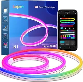 Lepro Neon LED Strip 10m, LED Streifen mit App-, Musik- & Sprachsteuerung - Günstig online kaufen