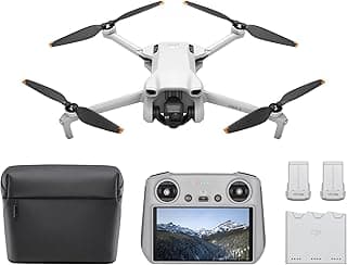 DJI Mini 3 Fly More Combo (DJI RC) – Ultraleichte, Faltbare Mini Drohne mit Kamera 4K HDR, Bis zu 114 Min Flugzeit (3 Akkus), Vertikalaufnahmen, 3-Achsen-Gimbal, 10 km HD-Übertragung, C0 - Günstig online kaufen