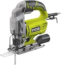 RYOBI RJS750-G 500 W Stichsäge, MAXVIEW Design für 45 Prozent mehr Sicht, ProStroke-Schneidwerk, Werkzeugloser Klingenwechsel mit SURELOCK, Gehrungsschnitt bis 45 Grad - Amazon Angebot