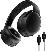 Skullcandy Crusher ANC 2 Over-Ear Noise Cancelling Wireless-Kopfhörer mit Sensory Bass, 50 Std. Akkulaufzeit, Skull-iQ, Alexa-Unterstützung, Mikro, Bluetooth-kompatibel - Schwarz - Top Deal
