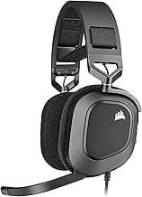 Corsair HS80 RGB USB Gaming-Headset mit Dolby Audio 7.1-Surround-Sound (Mikrofon in Broadcast-Qualität, Ohrmuscheln aus Memory-Schaumstoff, Hi-Fi-Sound, Robuste Konstruktion) Karbon, Schwarz - Amazon Angebot