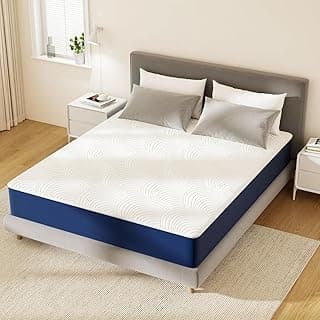 PurrJoys Matratze 90x200x20 cm, Memory Foam mit Gel, H3, Abnehmbarer Bezug, CertiPUR-US & Oeko-TEX, druckentlastend, Lieferung gerollt im Karton - Top Deal