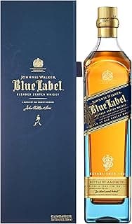Johnnie Walker Blue Label, Blended Scotch Whisky, aromatisch, blended in den 4 prominentesten, schottischen Whisky-Regionen, 40% vol, 700ml Einzelflasche - Top Deal