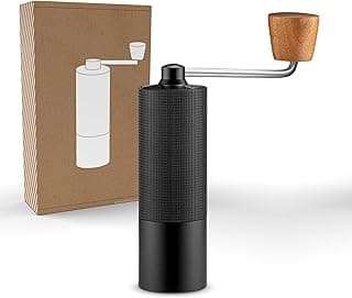 LAMBDA COFFEE® TERRA SIGMA I Espressomühle mit 108 einstellbaren Mahlgraden mit 0,055mm Einstellpräzision I Edelstahl Mahlwerk I leichtes Aluminium-Gehäuse I Hand Kaffeemühle manuell - Günstig online kaufen