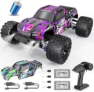 HAIBOXING 1:18 Ferngesteuertes Auto Bürstenlose, 4WD RC Auto 48+km/h Hochgeschwindigkeits RC MonsterTruck, 2.4Ghz All Terrain Rennauto, Ferngesteuerter Monstertruck für Erwachsene und Kinder - Produktbild