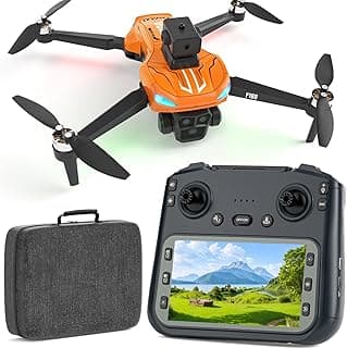 GPS Drohne Mit 4K-Kamera Für Erwachsene, 4,5-Zoll-Fernbedienungsdisplay, Automatische Hindernisvermeidung, 22 Min Flugzeit, FPV RC-Quadrocopter Mit Follow-Me, Geschenk Für Anfänger - Amazon Angebot