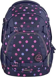 coocazoo Schulrucksack Mate, ergonomischer & anpassbarer Tornister, höhen- & größenverstellbar, mit Brustgurt & Hüftgurt, leicht & individuell, ab der 3. Klasse - Top Deal