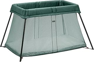 BabyBjörn Reisebett Light, Dunkelgrün - Super Angebot